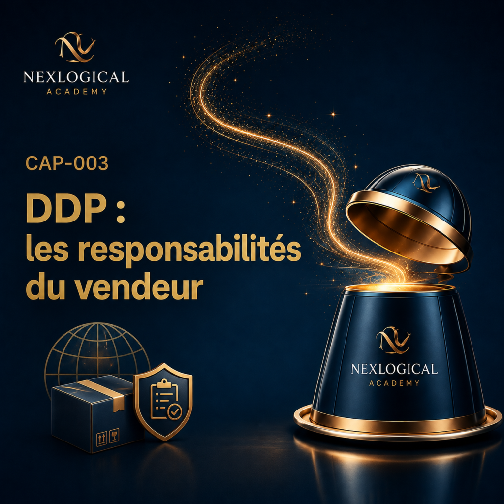 CAP-003 – DDP : jusqu’où va la responsabilité du vendeur ? – capsule pédagogique Nexlogical Academy