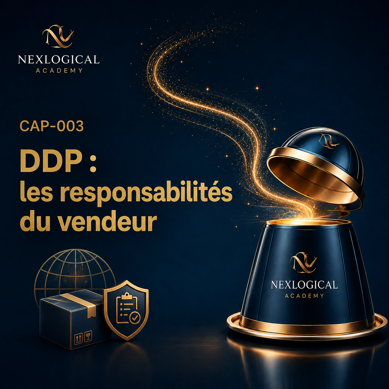 CAP-003 – DDP : jusqu’où va la responsabilité du vendeur ? – capsule pédagogique Nexlogical Academy
