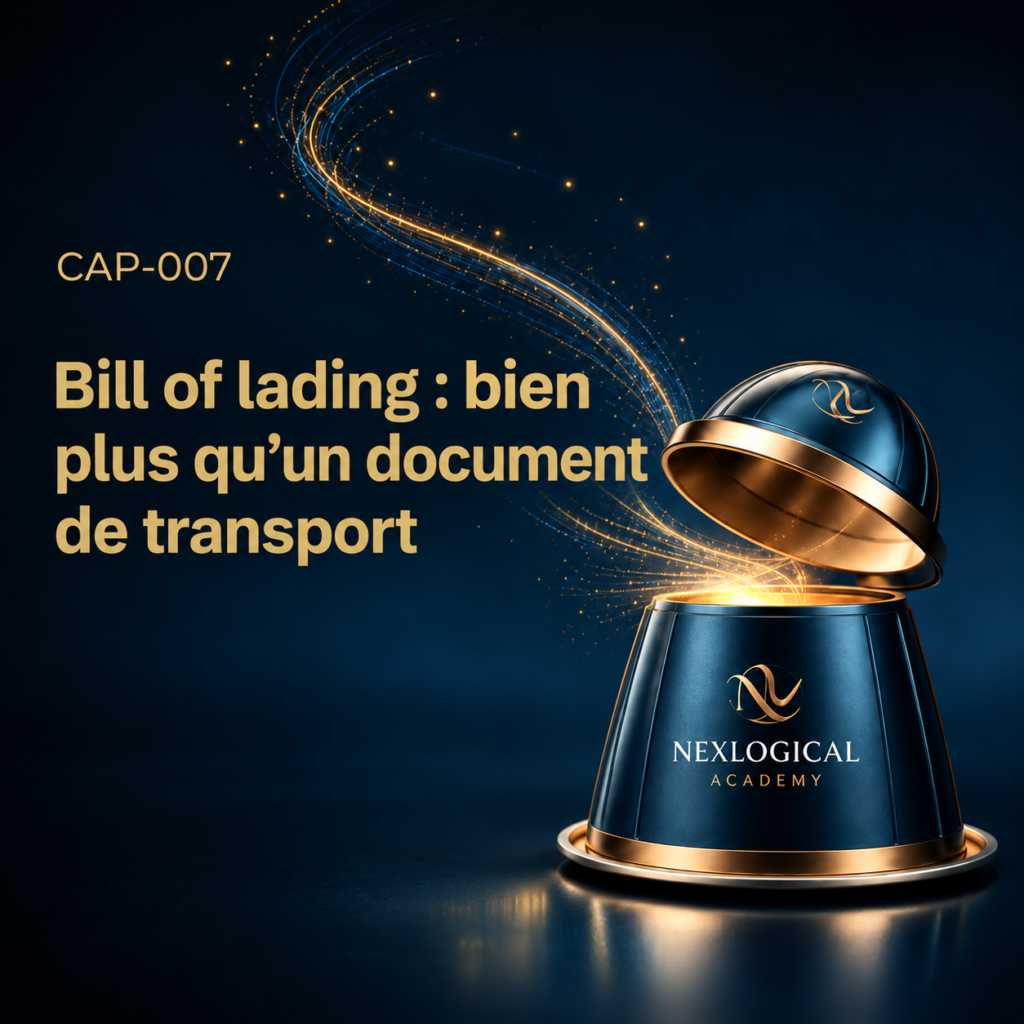 Découvrez les fonctions essentielles du Bill of Lading (B/L) et comprenez pourquoi il est bien plus qu’un simple document de transport. Cette capsule vous aide à identifier ses rôles, ses principales formes et les points de vigilance indispensables pour sécuriser vos opérations maritimes internationales.