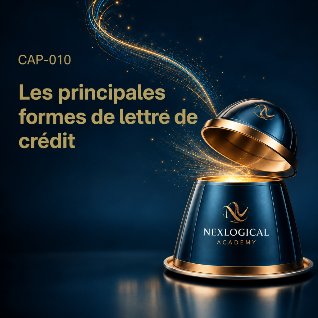 CAP-010 – Les principales formes de lettre de crédit