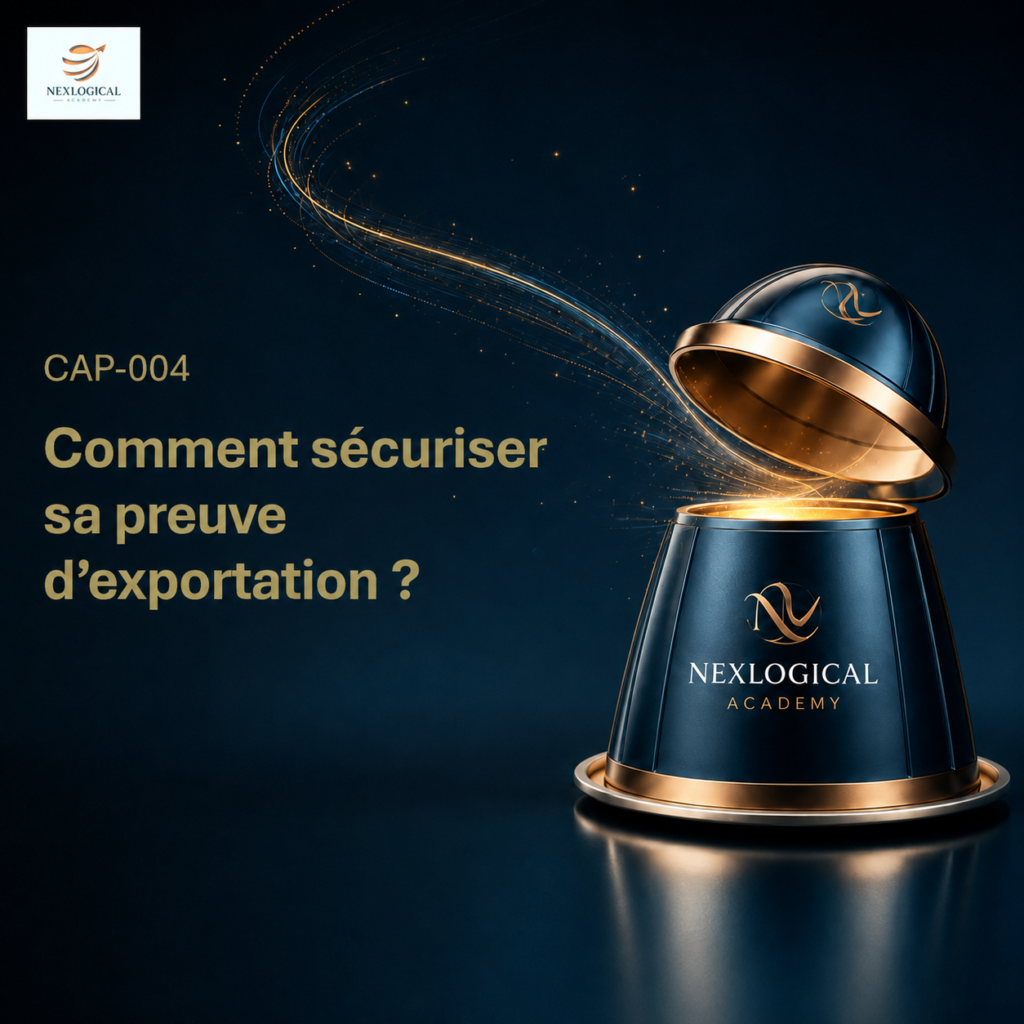 CAP-004 Nexlogical Academy – Comment sécuriser sa preuve d’exportation ?